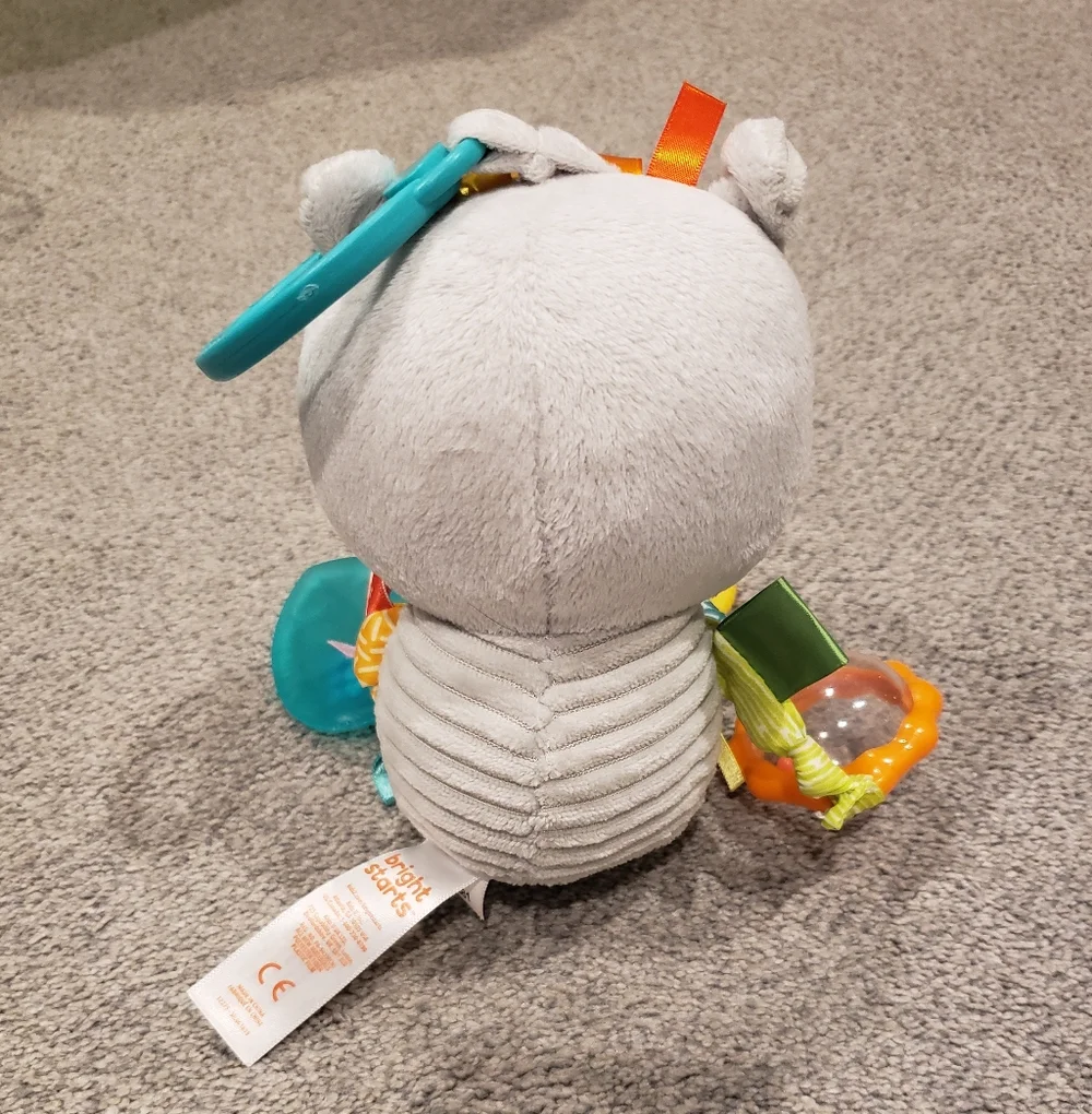 Fisher-Price Glow Seahorse & Bright Starts Rhino Toys